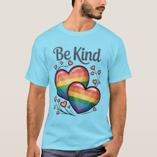 T-shirt Étendre l'amour et la gentillesse Sois gentil Rain