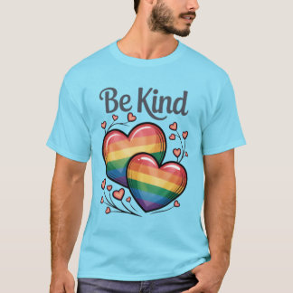 T-shirt Étendre l'amour et la gentillesse Sois gentil Rain