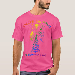 T-shirt Étendu Radio Nous Possédons L'Alien Drôle De La Nu