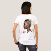 T-shirt Eternal_Life_Blossoming_Identity. (Dos entier)