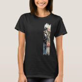 T-shirt Eternal Love Skeletons Brushstroke Paint (Devant)