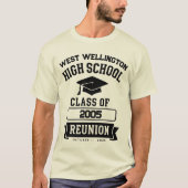 T-shirt Éternel Classic Varsity Classe de lycée Réunion (Devant)