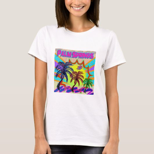 T-shirt éternel Palm Springs (Devant)