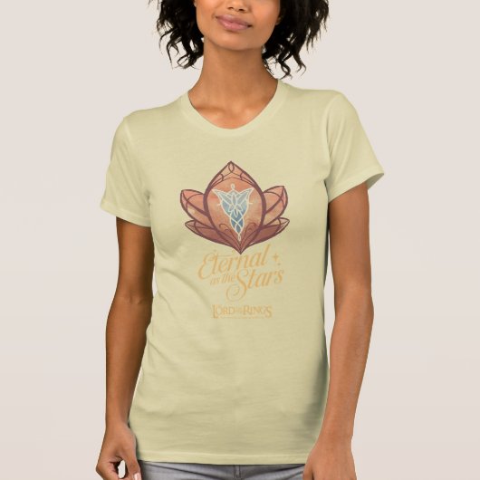 T-shirt Éternelle comme l'Étoile du Soir Graphique (Devant)