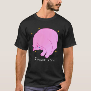 T-shirt Éternellement Drôle Chat Rose Unique Fabuleux Chat