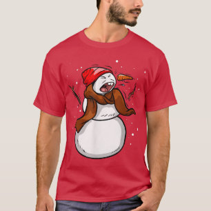 T-shirt Éternuement de l'homme de neige