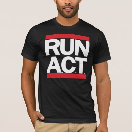 T-shirt Êtes vous dans A.C.T. (Devant)