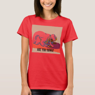 T-shirt êtes-vous descendu ?