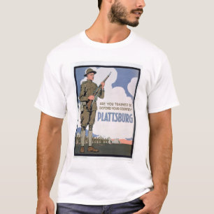 T-shirt Êtes-vous formés pour défendre ? (US02066)