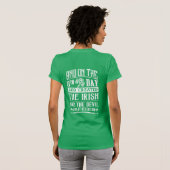 T-shirt Êtes-vous IRLANDAIS et FIERS ? (Dos entier)