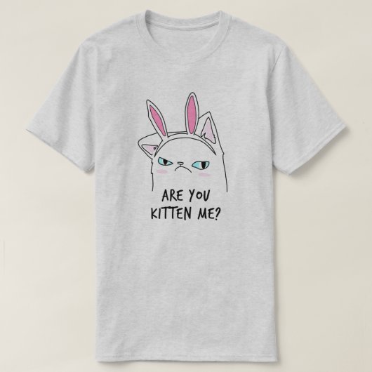 T-shirt Êtes-Vous Kitten Me ? (Design devant)