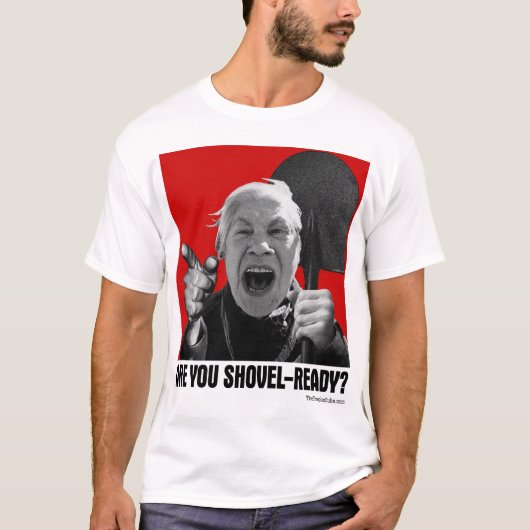 T-shirt Êtes-vous Pelle-Prêts ? (Hurlant Yelena) (Devant)