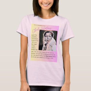 T-shirt Ethel Waters - Chiffres de l'histoire américaine