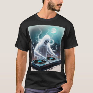 T-shirt Ethereal Beats : Le DJ fantôme