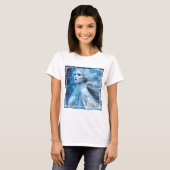 T-shirt Ethereal Frozen Neige Queen Imaginaire Art (Devant entier)