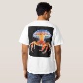 T-shirt Ethereal Jellyfish Elegance" (Dos entier)