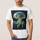 T-shirt Ethereal Jellyfish Elegance" (Devant)