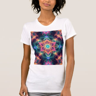 T-shirt Ethereal Mandala Bloom — Psychedelic Lotus