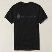 T-shirt Ethereum Coin Crypto ETH Blockchain Cryptomonnaie (Design devant)