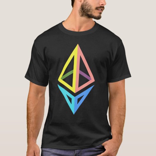 T-shirt Ethereum Eth Diamond (Devant)