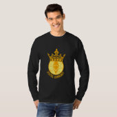 T-shirt Ethereum Money King Couronne Cryptomonnaie Blockch (Devant entier)