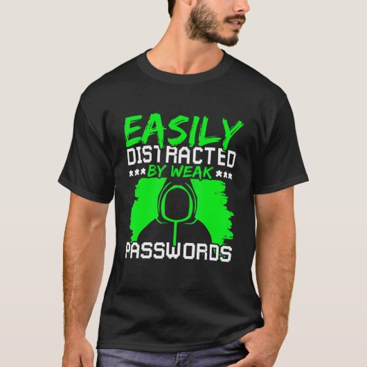 T-shirt Ethical Hacking Cyber Security Expert & White Hat (Devant)