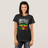 T-shirt Ethiopia Ethiopian Happiest When Im In Ethiopia 1 (Devant entier)