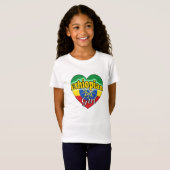 T-Shirt Ethiopian Girl (Devant entier)