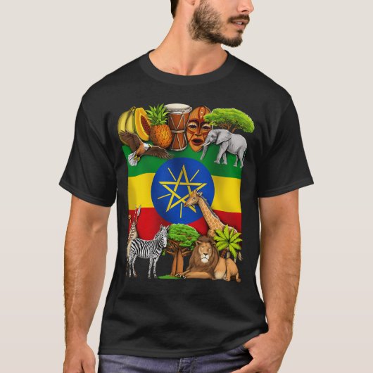 T-shirt Éthiopie (Devant)
