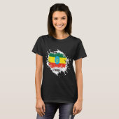 T-shirt Ethiopie Splash (Devant entier)
