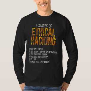 T-shirt Éthique Hacker Cybersécurité It Pen Tester 3