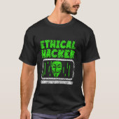 T-shirt Éthique Hacker Hack Hacking Informatique Hacker (Devant)