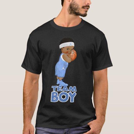 T-shirt Ethnic Basketball Team Boy Baby (Devant)