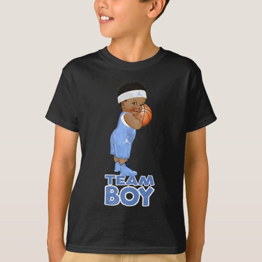 T-shirt Ethnic Basketball Team Boy Baby (Devant)