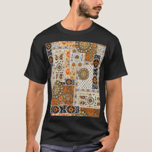 T-shirt Ethnic Digital Abstrait : Motif sans faille