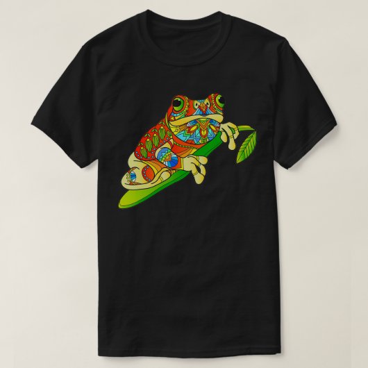 T-shirt Ethnic Frog (Design devant)