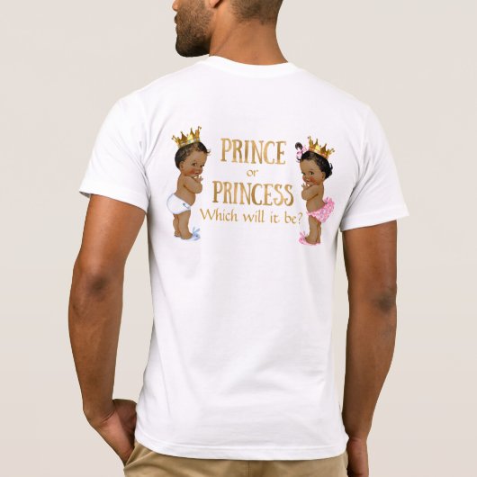 T-shirt Ethnic Prince Princess (Dos)