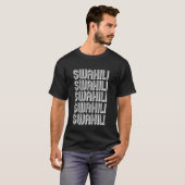 T-shirt Ethnie swahili (Devant entier)