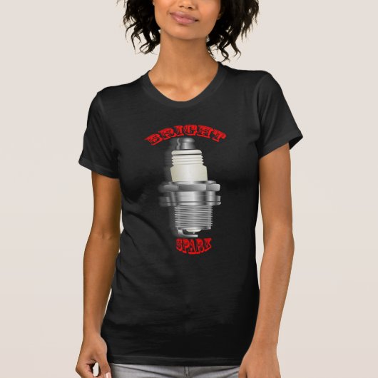 T-shirt Étincelle Brillant (Devant)
