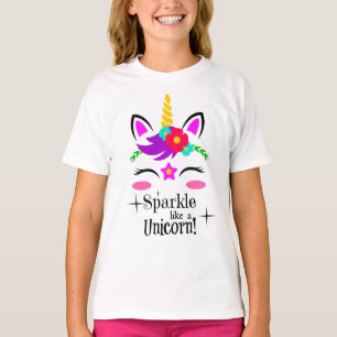 T-shirt Étincelle colorée adorable de bande dessinée co