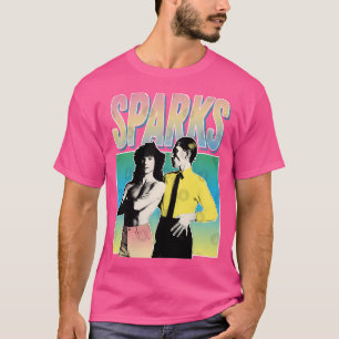 T-shirt Étincelles - Style Vintage Design esthétique