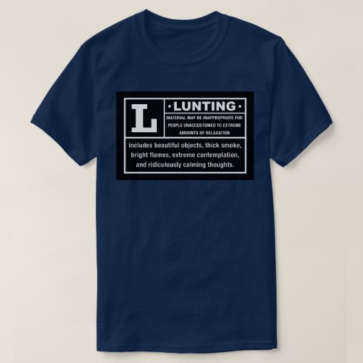 T-shirt Étiquette d'avertissement d'arrêt (Design devant)
