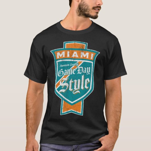 T-Shirt Étiquette de bière de Miami-Dade - comté d (Devant)