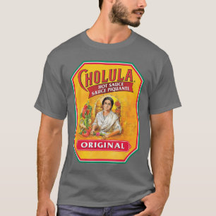 T-shirt Étiquette de bouteille de sauce piquante Cholula C
