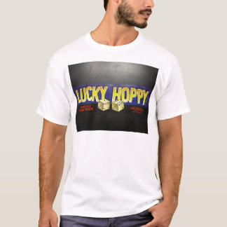 T-shirt Étiquette de houblon chanceux