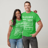 T-shirt Étiquette de la valeur nutritive (Unisexe)