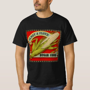 T-shirt Étiquette de légume vintage, Olney & Floyd Sugar C