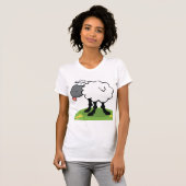 T-shirt Étiquette de mouton (Devant entier)