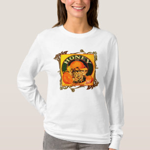 T-shirt étiquette de publicité vintage pour les fruits ora