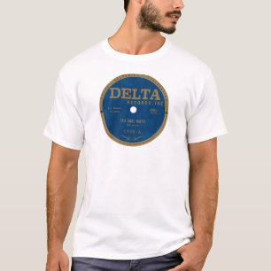 T-shirt étiquette Delta Records